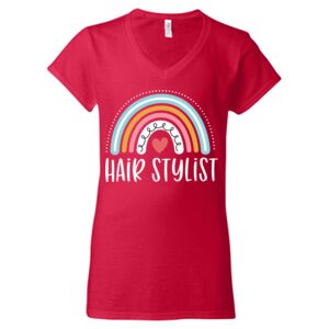 Softstyle® Women’s V-Neck T-Shirt Thumbnail