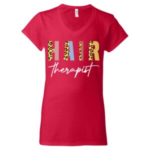 Softstyle® Women’s V-Neck T-Shirt Thumbnail