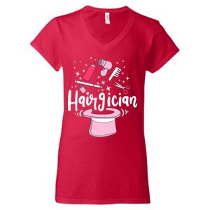 Softstyle® Women’s V-Neck T-Shirt Thumbnail