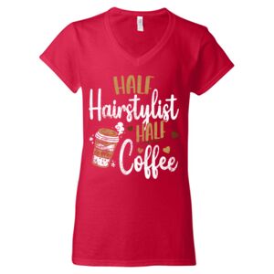 Softstyle® Women’s V-Neck T-Shirt Thumbnail