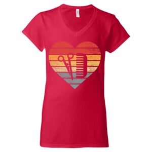 Softstyle® Women’s V-Neck T-Shirt Thumbnail