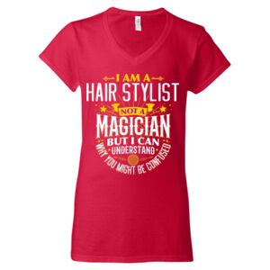 Softstyle® Women’s V-Neck T-Shirt Thumbnail