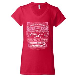 Softstyle® Women’s V-Neck T-Shirt Thumbnail