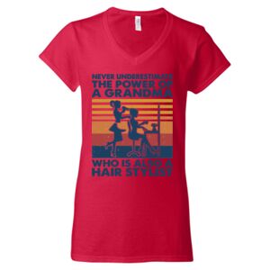 Softstyle® Women’s V-Neck T-Shirt Thumbnail