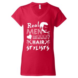 Softstyle® Women’s V-Neck T-Shirt Thumbnail