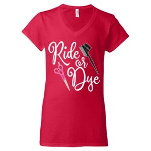 Softstyle® Women’s V-Neck T-Shirt Thumbnail