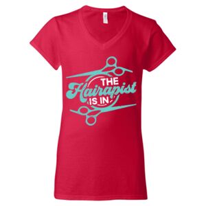 Softstyle® Women’s V-Neck T-Shirt Thumbnail
