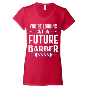 Softstyle® Women’s V-Neck T-Shirt Thumbnail