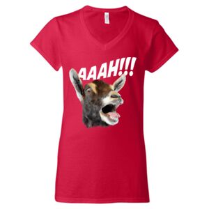 Softstyle® Women’s V-Neck T-Shirt Thumbnail