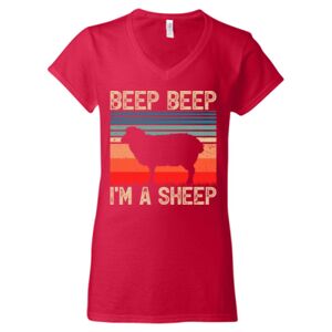 Softstyle® Women’s V-Neck T-Shirt Thumbnail