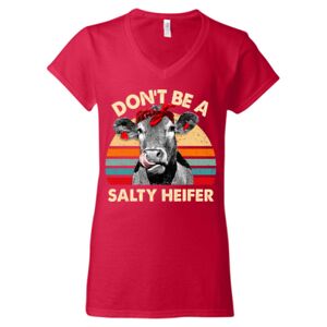 Softstyle® Women’s V-Neck T-Shirt Thumbnail