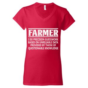 Softstyle® Women’s V-Neck T-Shirt Thumbnail