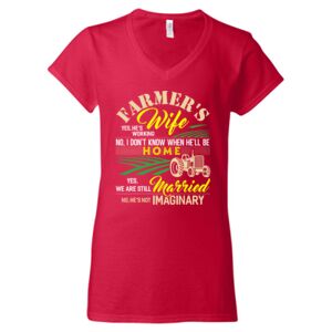 Softstyle® Women’s V-Neck T-Shirt Thumbnail