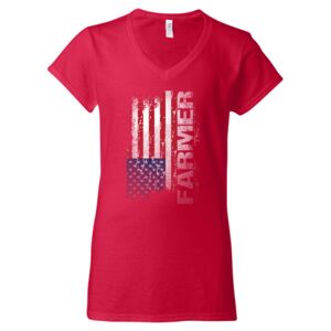 Softstyle® Women’s V-Neck T-Shirt Thumbnail