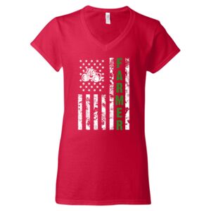 Softstyle® Women’s V-Neck T-Shirt Thumbnail