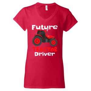 Softstyle® Women’s V-Neck T-Shirt Thumbnail