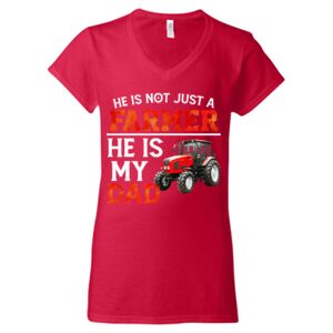 Softstyle® Women’s V-Neck T-Shirt Thumbnail