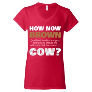 Softstyle® Women’s V-Neck T-Shirt Thumbnail