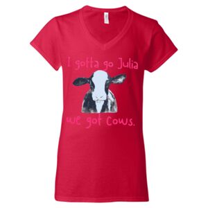 Softstyle® Women’s V-Neck T-Shirt Thumbnail