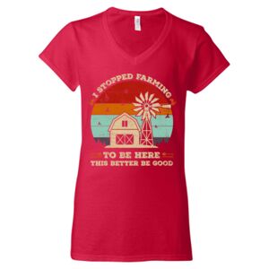 Softstyle® Women’s V-Neck T-Shirt Thumbnail