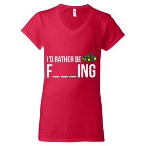 Softstyle® Women’s V-Neck T-Shirt Thumbnail