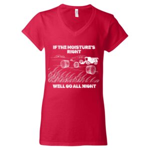 Softstyle® Women’s V-Neck T-Shirt Thumbnail