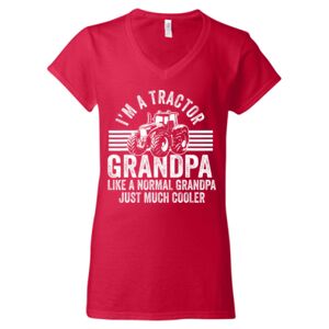 Softstyle® Women’s V-Neck T-Shirt Thumbnail