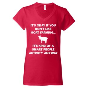 Softstyle® Women’s V-Neck T-Shirt Thumbnail