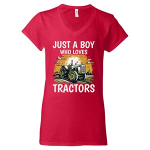 Softstyle® Women’s V-Neck T-Shirt Thumbnail