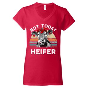 Softstyle® Women’s V-Neck T-Shirt Thumbnail