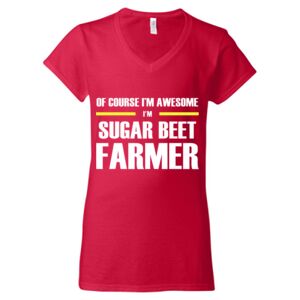 Softstyle® Women’s V-Neck T-Shirt Thumbnail