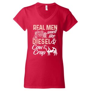 Softstyle® Women’s V-Neck T-Shirt Thumbnail