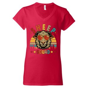 Softstyle® Women’s V-Neck T-Shirt Thumbnail