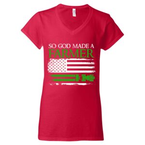 Softstyle® Women’s V-Neck T-Shirt Thumbnail