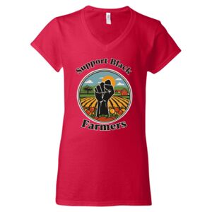 Softstyle® Women’s V-Neck T-Shirt Thumbnail