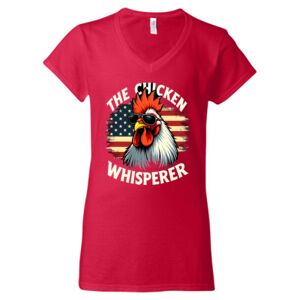 Softstyle® Women’s V-Neck T-Shirt Thumbnail