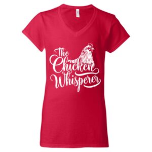 Softstyle® Women’s V-Neck T-Shirt Thumbnail