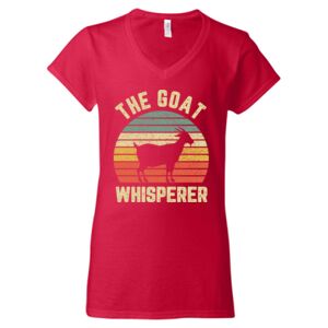 Softstyle® Women’s V-Neck T-Shirt Thumbnail