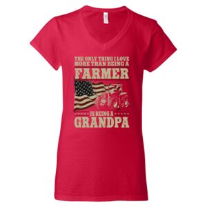 Softstyle® Women’s V-Neck T-Shirt Thumbnail