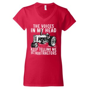 Softstyle® Women’s V-Neck T-Shirt Thumbnail