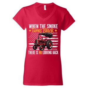 Softstyle® Women’s V-Neck T-Shirt Thumbnail