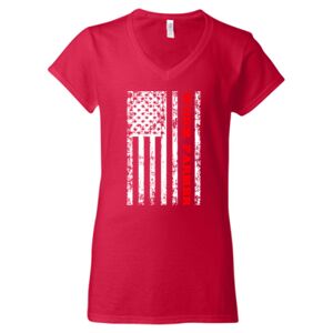 Softstyle® Women’s V-Neck T-Shirt Thumbnail