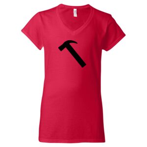 Softstyle® Women’s V-Neck T-Shirt Thumbnail