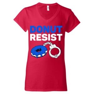 Softstyle® Women’s V-Neck T-Shirt Thumbnail