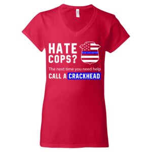 Softstyle® Women’s V-Neck T-Shirt Thumbnail