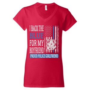 Softstyle® Women’s V-Neck T-Shirt Thumbnail