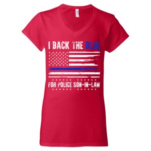 Softstyle® Women’s V-Neck T-Shirt Thumbnail