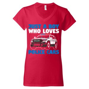 Softstyle® Women’s V-Neck T-Shirt Thumbnail