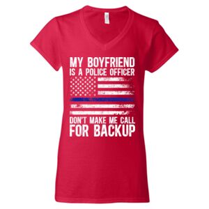 Softstyle® Women’s V-Neck T-Shirt Thumbnail