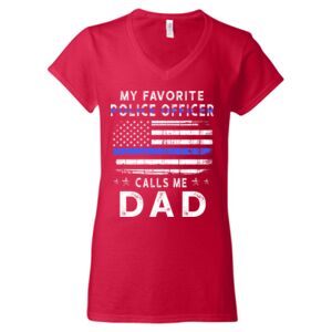 Softstyle® Women’s V-Neck T-Shirt Thumbnail